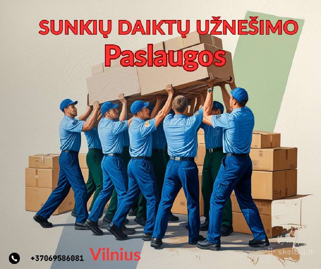 Užnešimo paslaugos, pagalbos darbai, krovėjai - nuotraukos Nr. 2