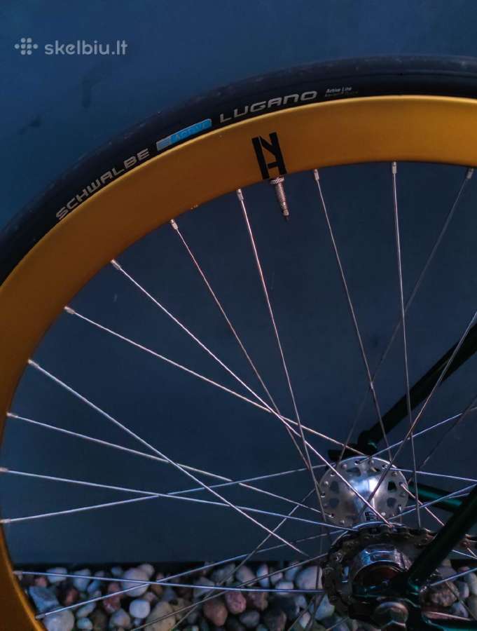 Brick Lane Bikes Blb Lo Pro H&m fiksas dviratis - nuotraukos Nr. 11