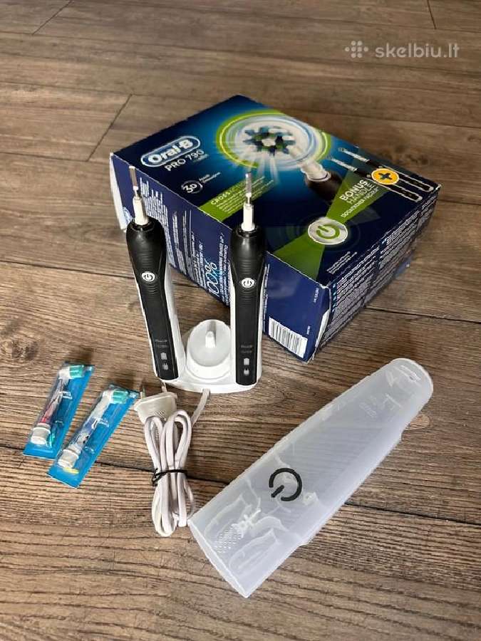 Oral-b Pro 790 Crossaction el.dantų šepetėliai