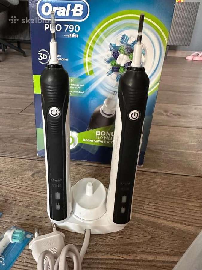 Oral-b Pro 790 Crossaction el.dantų šepetėliai - nuotraukos Nr. 3