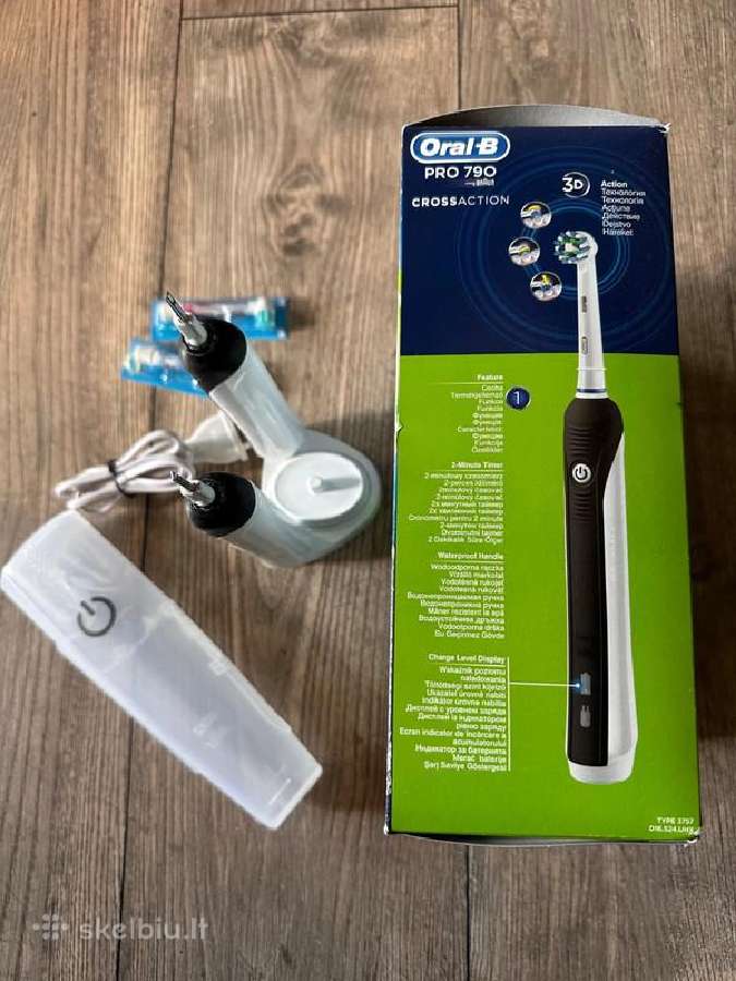 Oral-b Pro 790 Crossaction el.dantų šepetėliai - nuotraukos Nr. 8