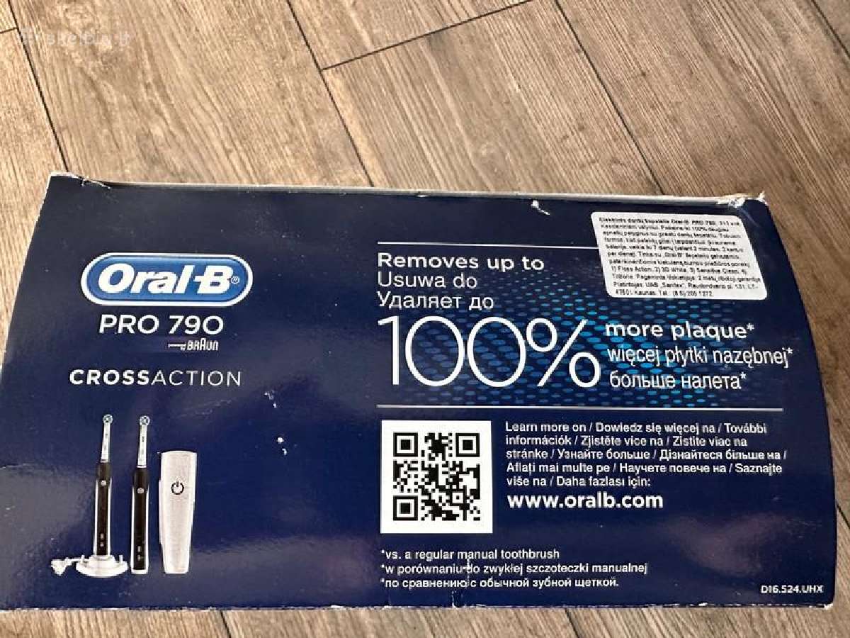 Oral-b Pro 790 Crossaction el.dantų šepetėliai - nuotraukos Nr. 10