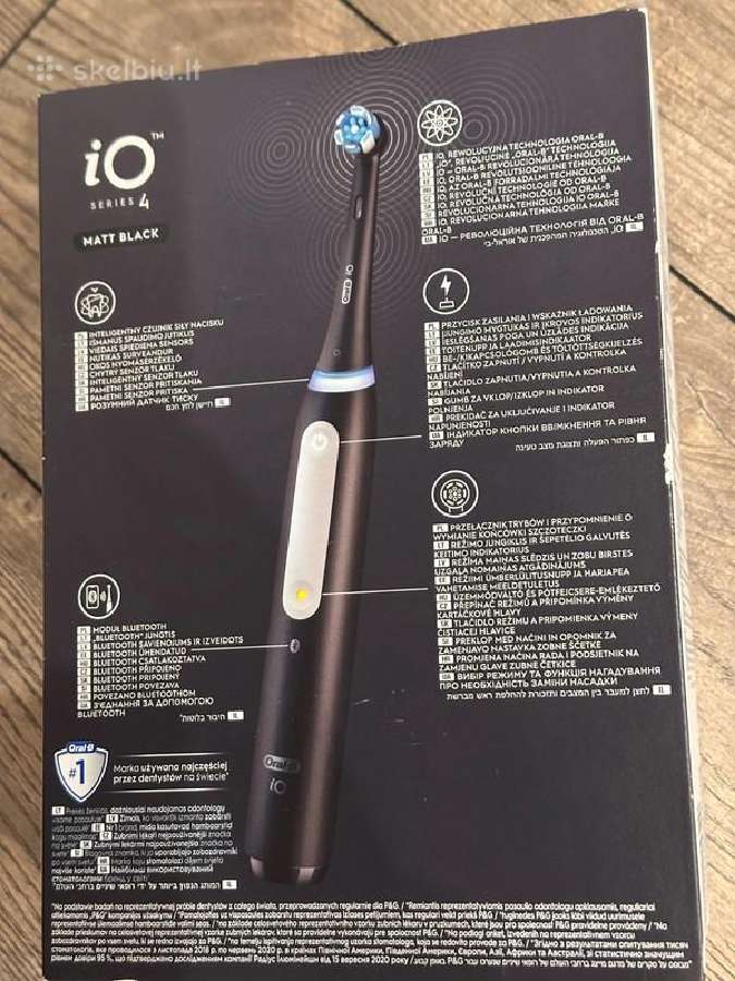 Elektrinis dantų šepetėlis „oral-b io4“ - nuotraukos Nr. 5