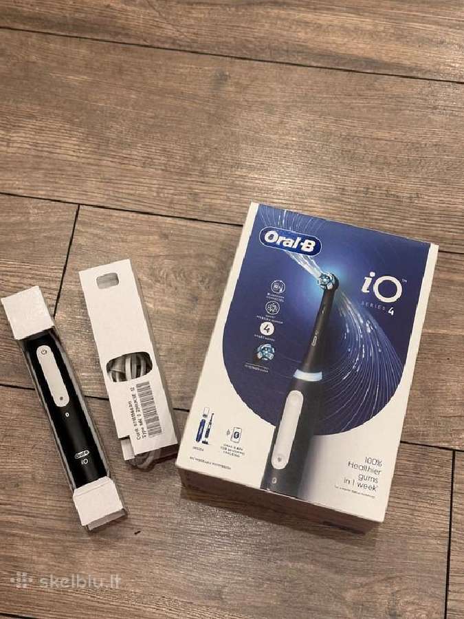 Elektrinis dantų šepetėlis „oral-b io4“