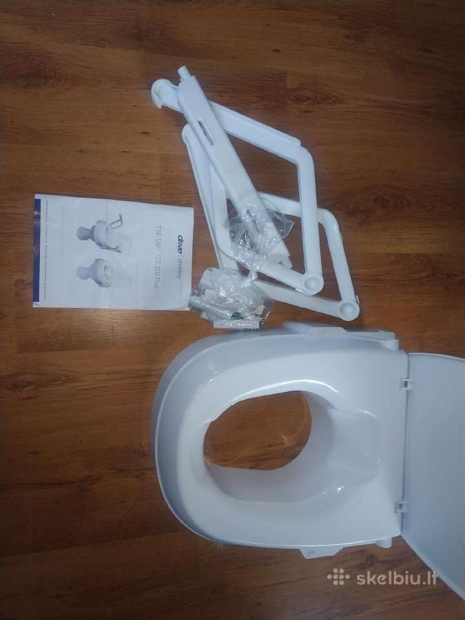 Reguliuojamo aukščio paaukštinimas tualeto sėdynei