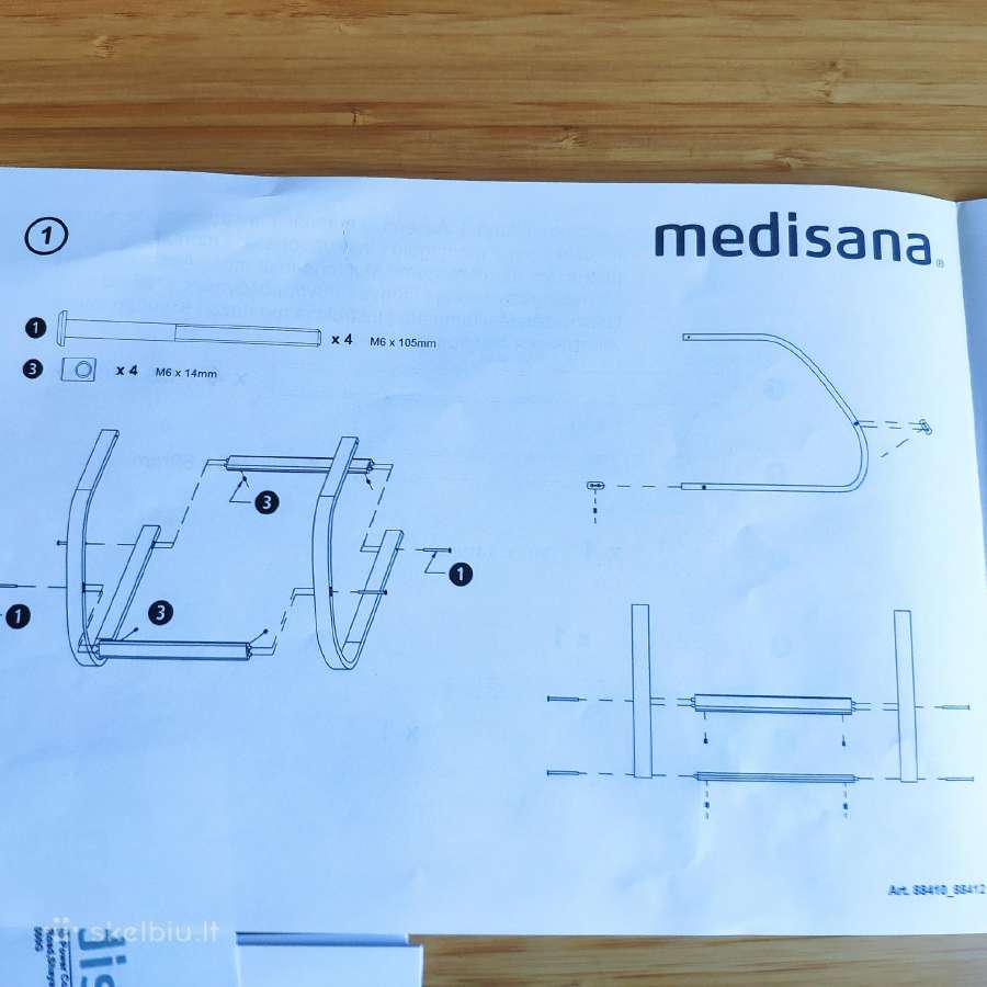 Masažo-relax kėdė Medisana- nauja - nuotraukos Nr. 13