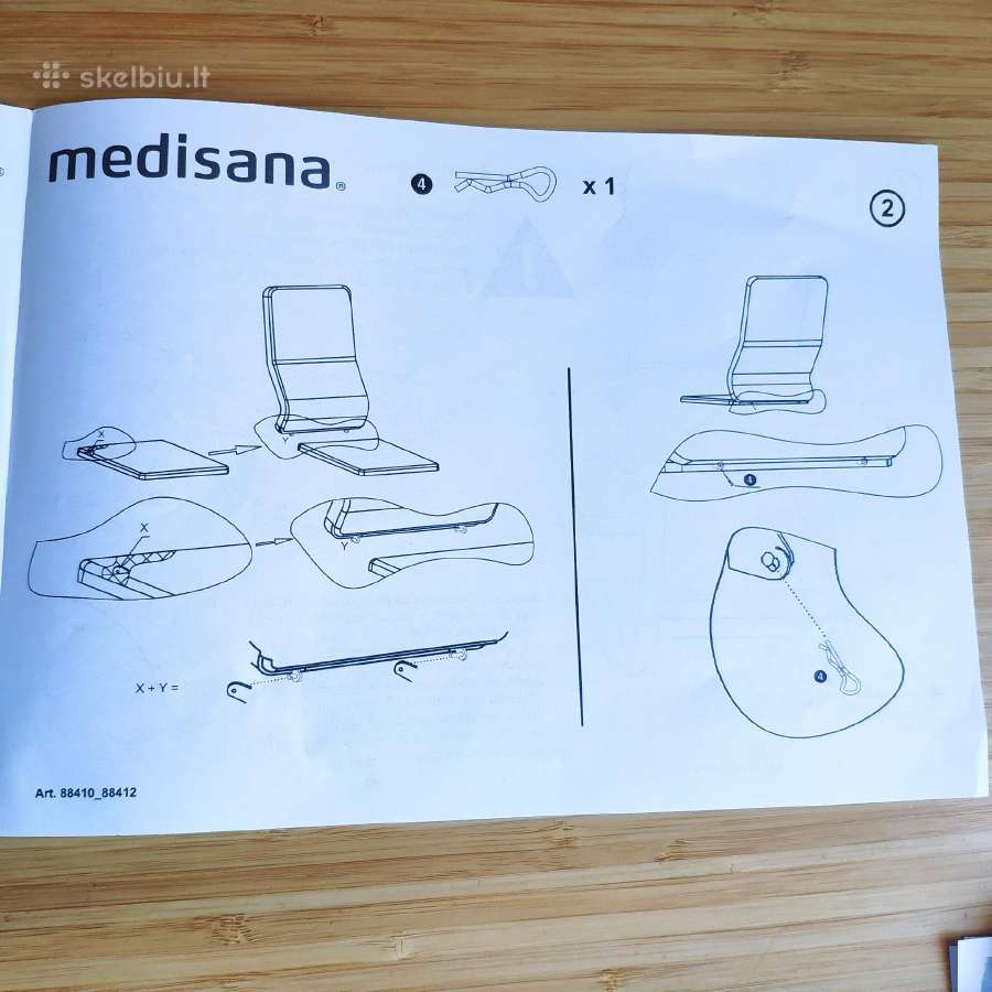 Masažo-relax kėdė Medisana- nauja - nuotraukos Nr. 14