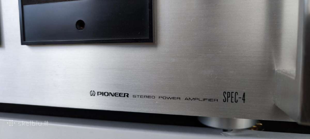 Stiprintuvas Pioneer Spec-4 - nuotraukos Nr. 3