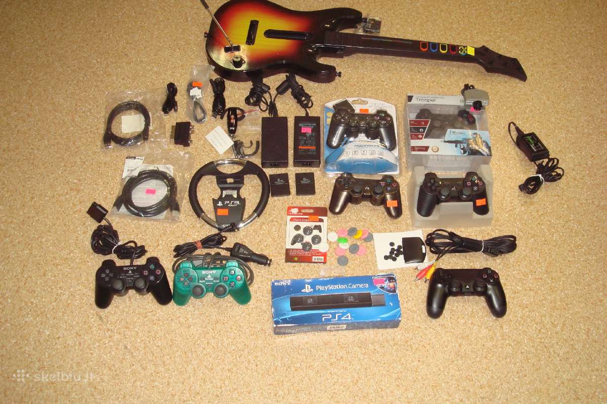 Sony Playstation Pultai, Priedai, Dalys. - nuotraukos Nr. 3