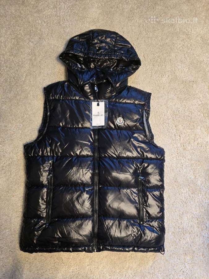 Moncler bormes shiny puffer vest(liemenė)