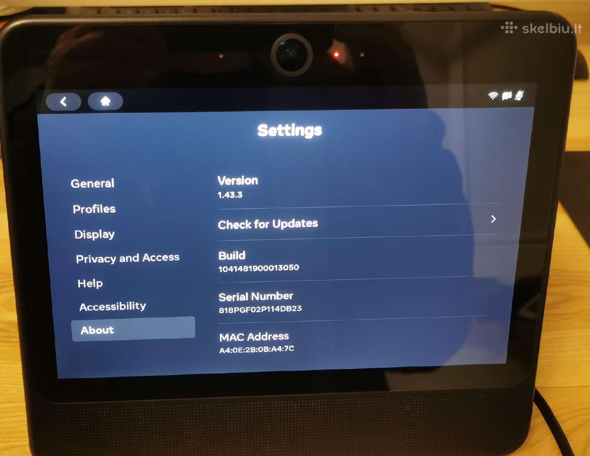 Plančėtė facebook meta portal - nuotraukos Nr. 6