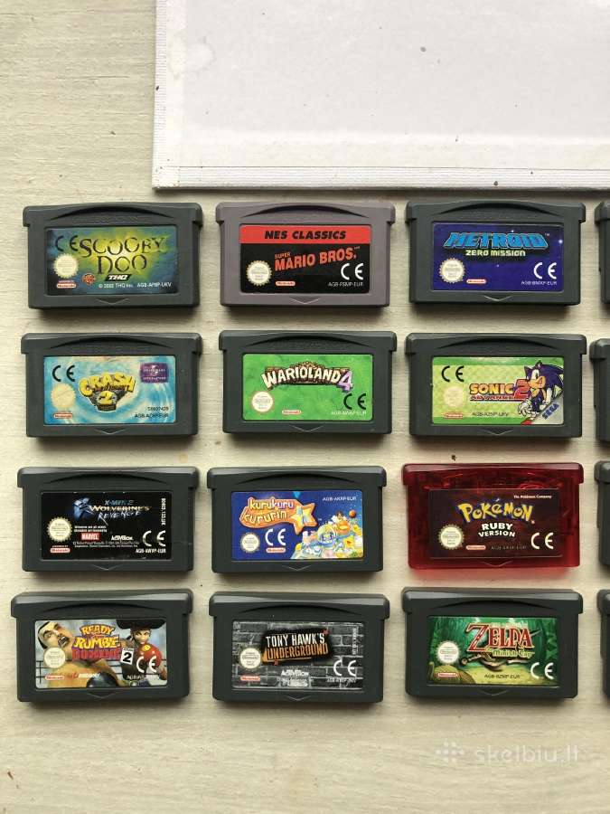 Nintendo game boy zaidimai - nuotraukos Nr. 2