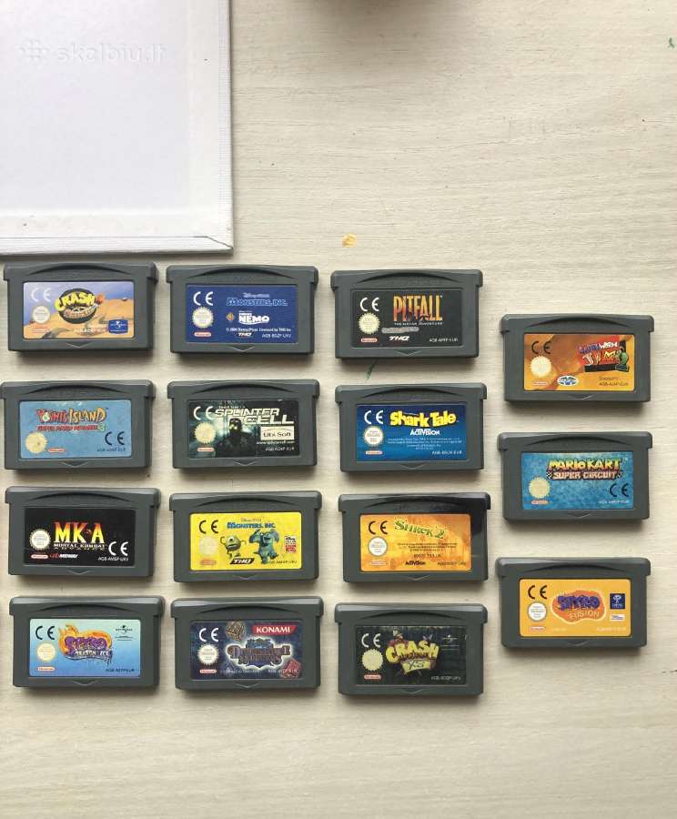 Nintendo game boy zaidimai - nuotraukos Nr. 3