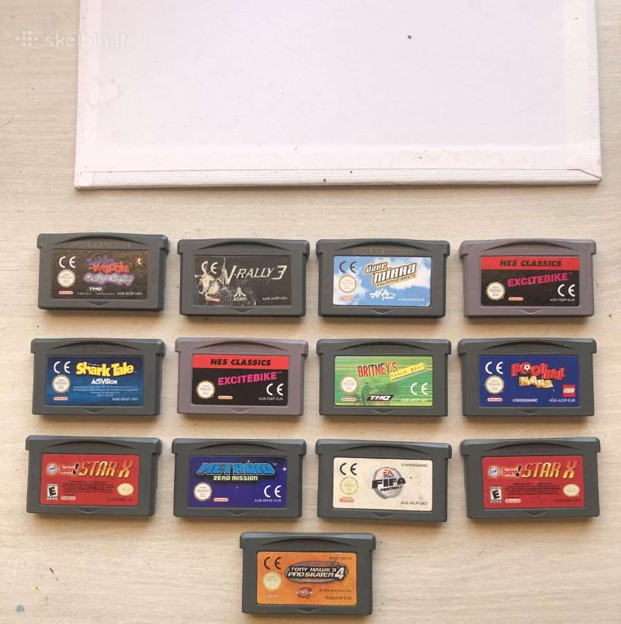 Nintendo game boy zaidimai - nuotraukos Nr. 4