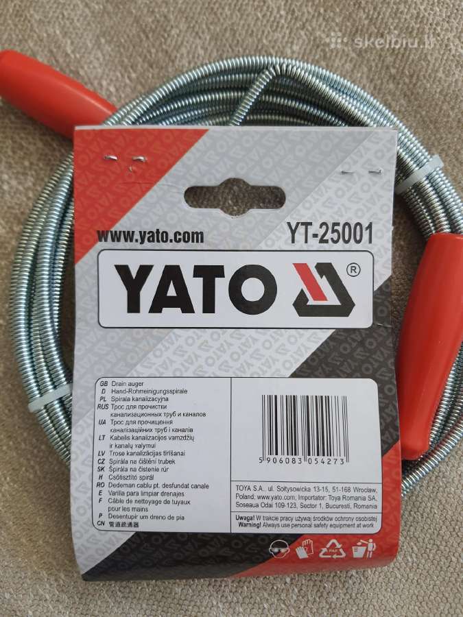 Kanalizacijos valymo gyvatukas - nuotraukos Nr. 2
