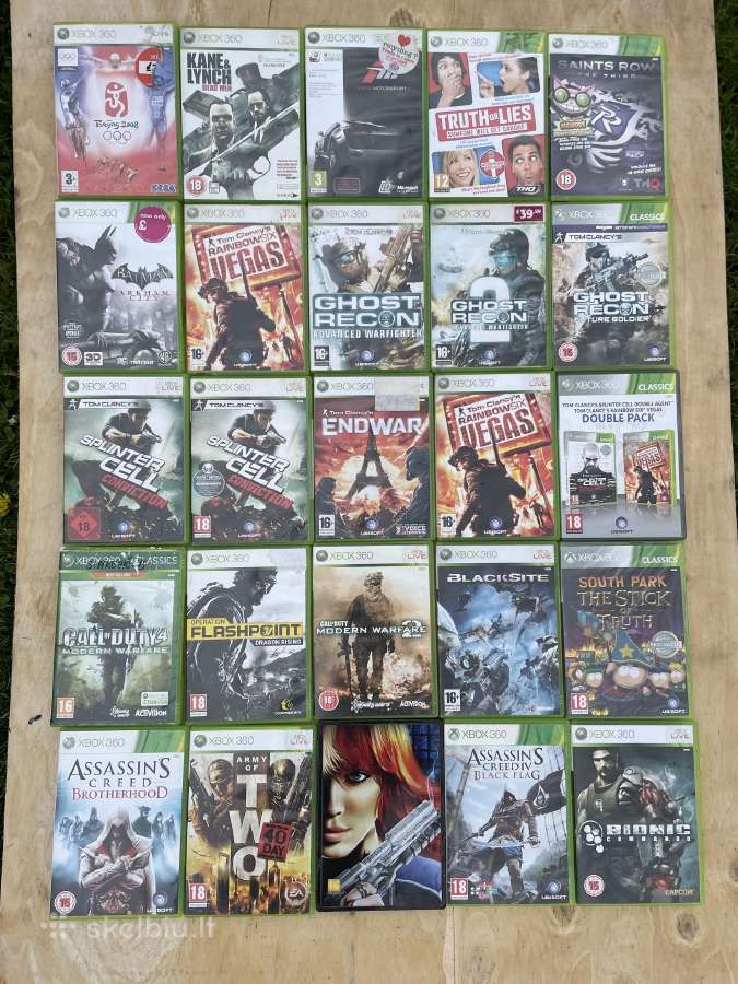 Xbox 360 zaidimai