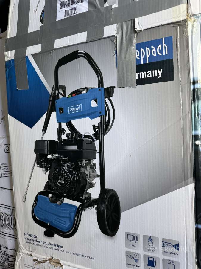 Motorinis plovimo Scheppach Hcp5000 Akcija - nuotraukos Nr. 7