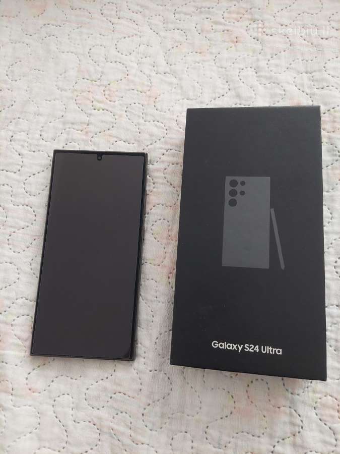 Parduodu Samsung S24 ultra.keiciu i iPhone 16pro
