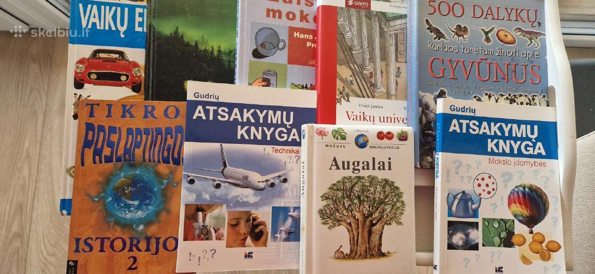 Įvairios knygelės vaikams