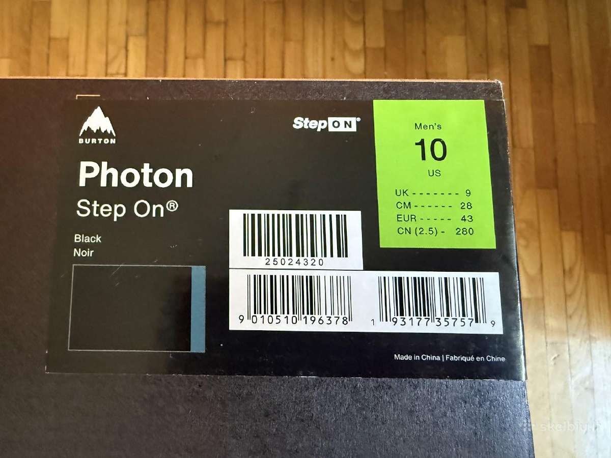 Burton Photon Step On snieglenčių batai (43) - nuotraukos Nr. 2