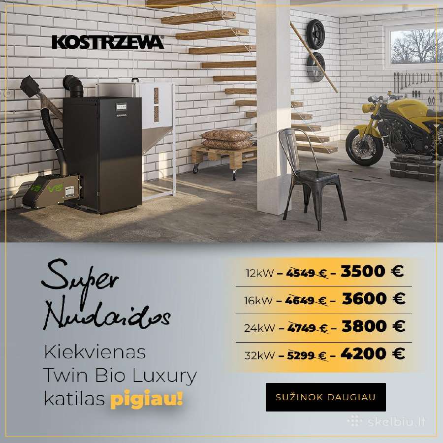 Kostrzewa Twin Bio Luxury ir Twin Bio katilai