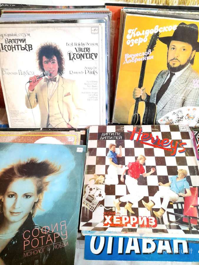 Plokštelės, Vinilas 63vnt.