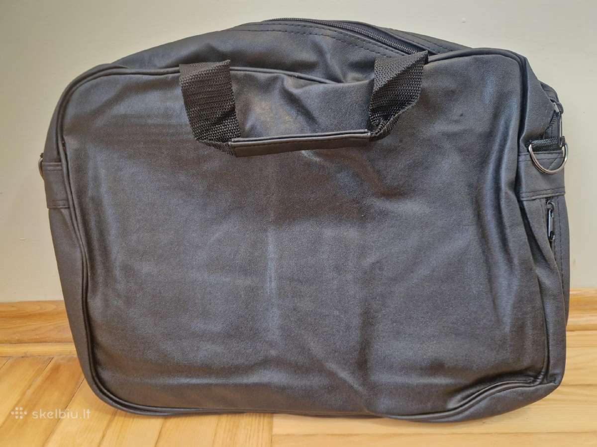 Juodas krepšys kompiuteriui 40x30x7 - nuotraukos Nr. 2