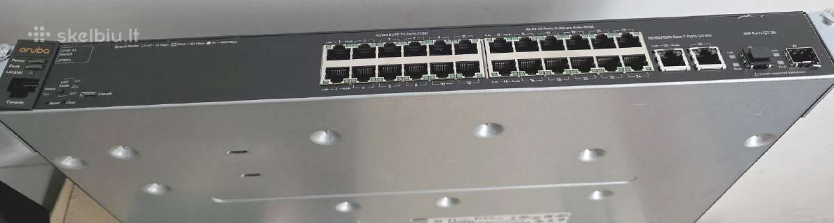 Aruba J9782a – patikimas switch, puikios būklės