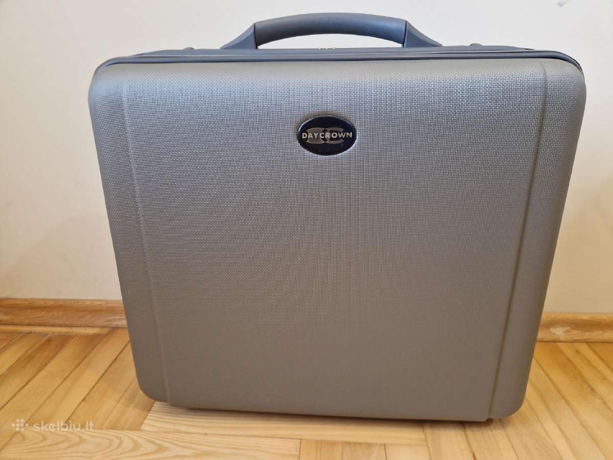 Pilkas lagaminas 50x46x14 - nuotraukos Nr. 3