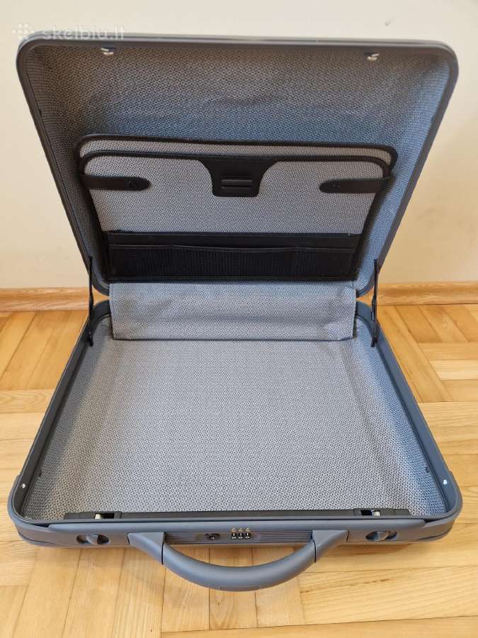 Pilkas lagaminas 50x46x14 - nuotraukos Nr. 4