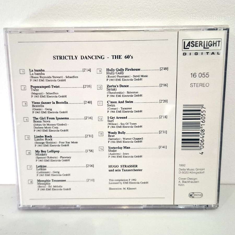 Strictly Dancing - The 60's (CD) - nuotraukos Nr. 2