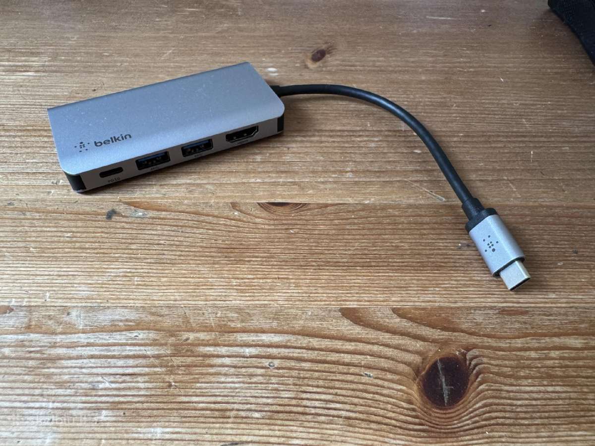 Belkin Usb-c 4-in-1 multiport adapter - nuotraukos Nr. 2