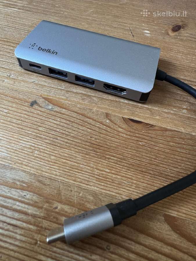 Belkin Usb-c 4-in-1 multiport adapter - nuotraukos Nr. 9