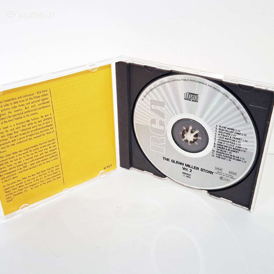 Glenn Miller - The Glenn Miller Story Vol. 2 (CD) - nuotraukos Nr. 3