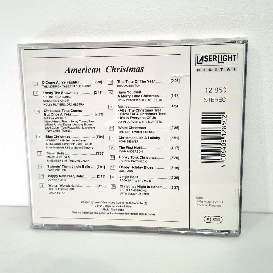Various - American Christmas (CD, rinkinys) - nuotraukos Nr. 2