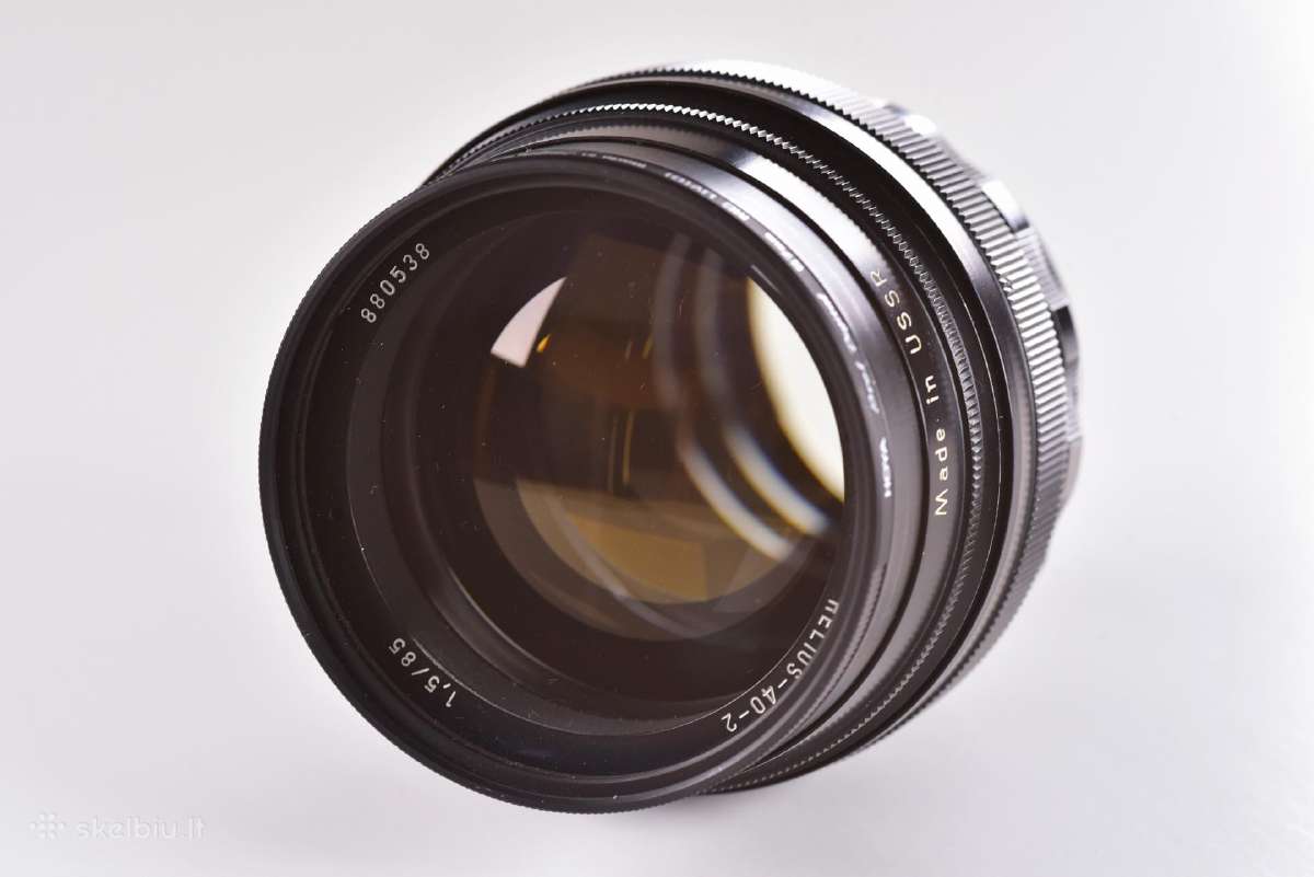 Helios 40-2 85mm f1.5 su Nikon F bajonetu - nuotraukos Nr. 2