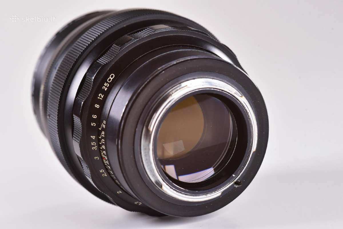 Helios 40-2 85mm f1.5 su Nikon F bajonetu - nuotraukos Nr. 3