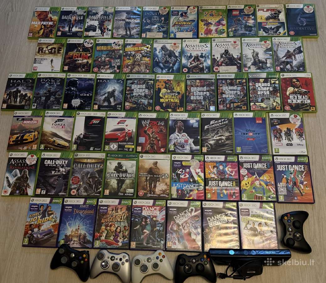 Xbox 360 žaidimai - nuotraukos Nr. 6