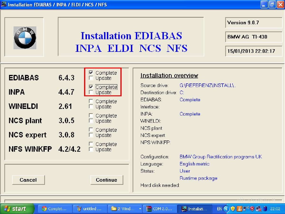 Bmw diagnostikos laidas kabelis Inpa K+dcan obd2 - nuotraukos Nr. 5