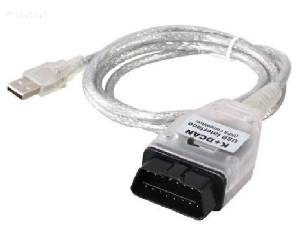 Bmw diagnostikos laidas kabelis Inpa K+dcan obd2 - nuotraukos Nr. 6