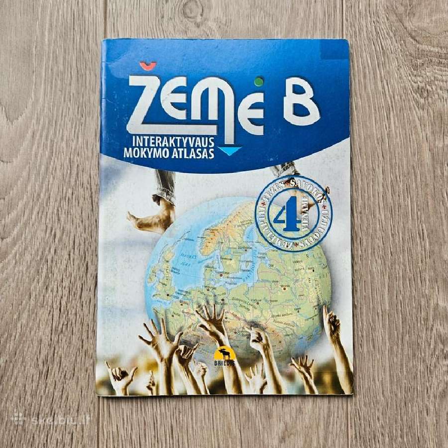 Žemė 8. Geografijos interaktyvaus mokymo atlasas