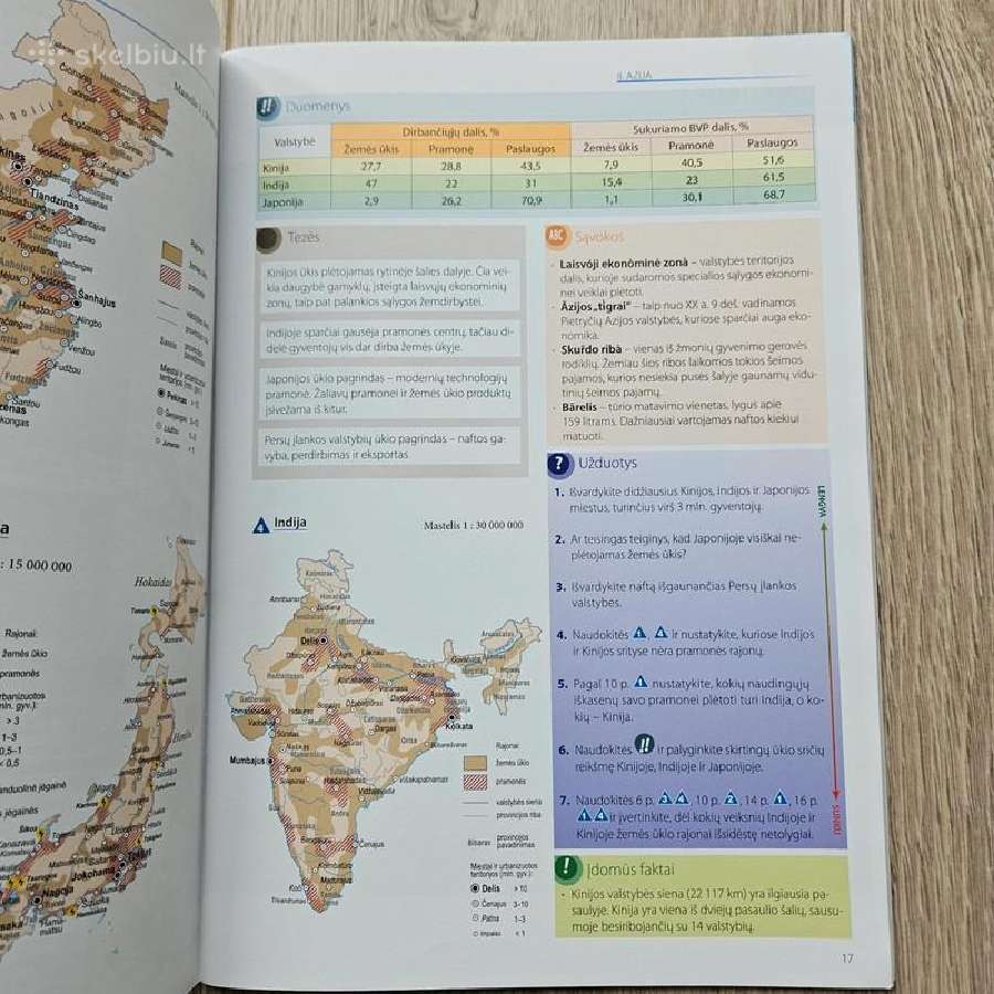 Žemė 8. Geografijos interaktyvaus mokymo atlasas - nuotraukos Nr. 2