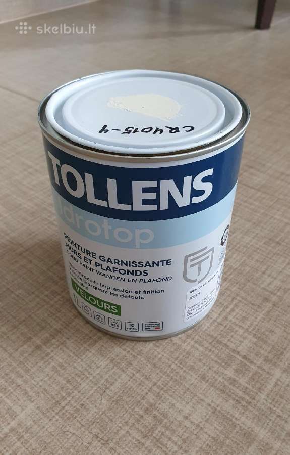 Tollens Velours patalpų dažai po 1l