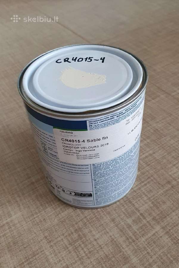 Tollens Velours patalpų dažai po 1l - nuotraukos Nr. 2