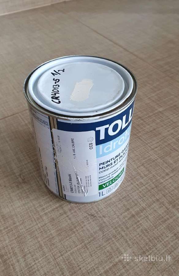 Tollens Velours patalpų dažai po 1l - nuotraukos Nr. 6
