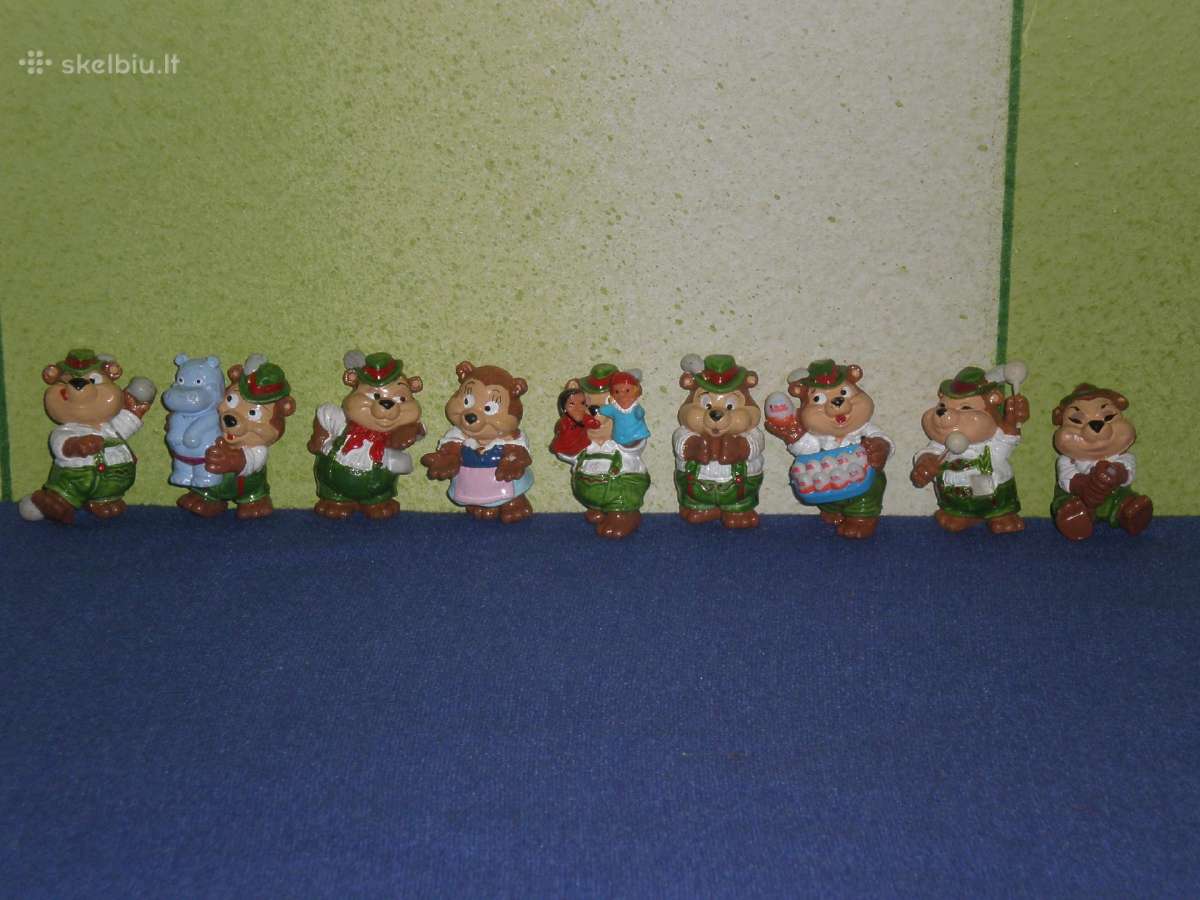 Kinder siurprizo kolekcines figureles meskiukai - nuotraukos Nr. 3