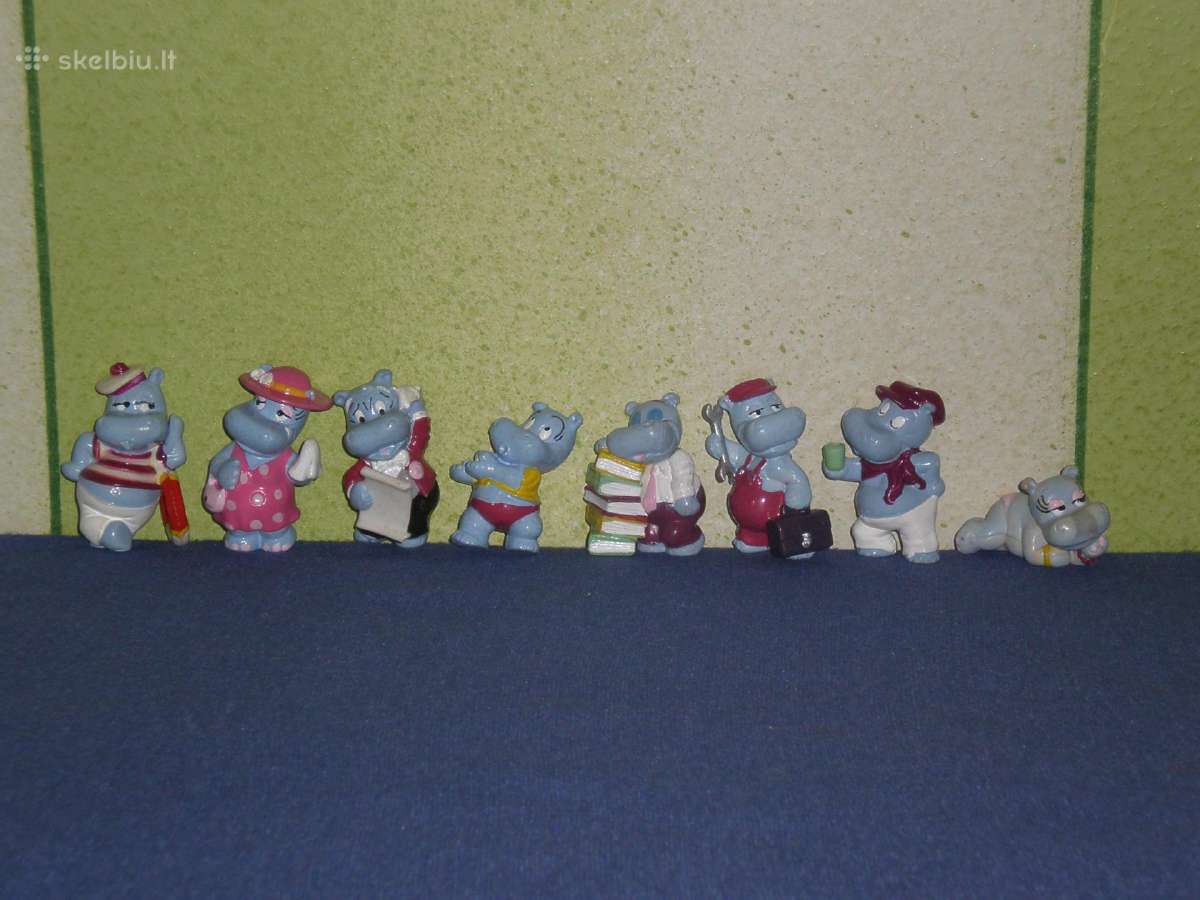 3. Kinder siurprizo kolekcines figureles begemotai - nuotraukos Nr. 2