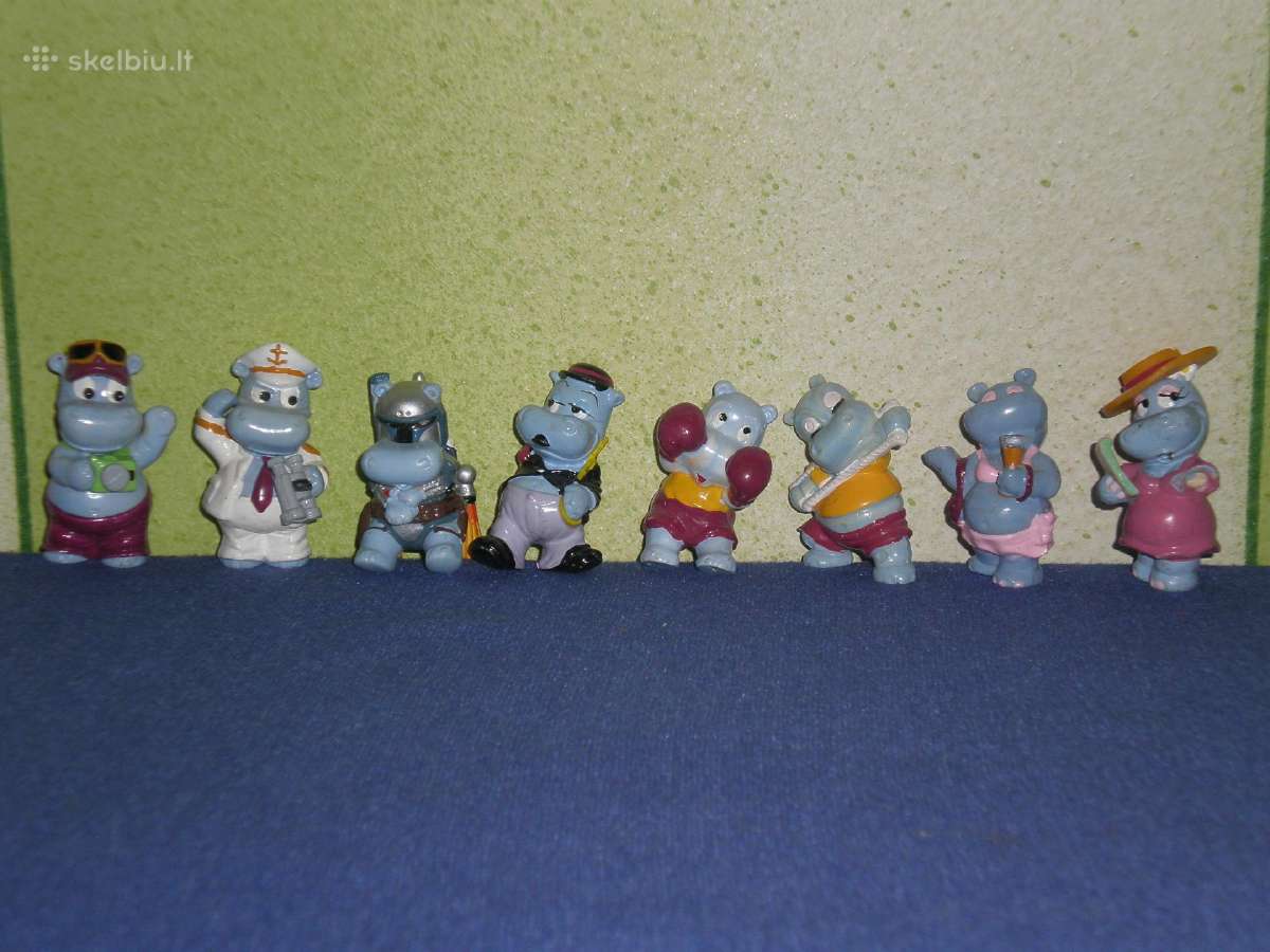 3. Kinder siurprizo kolekcines figureles begemotai - nuotraukos Nr. 3