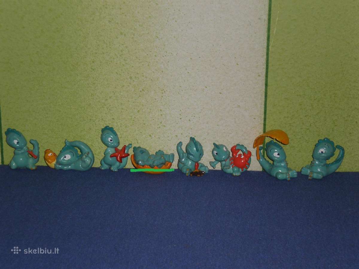 6. Kinder siurprizo kolekcines figureles drakonai - nuotraukos Nr. 2