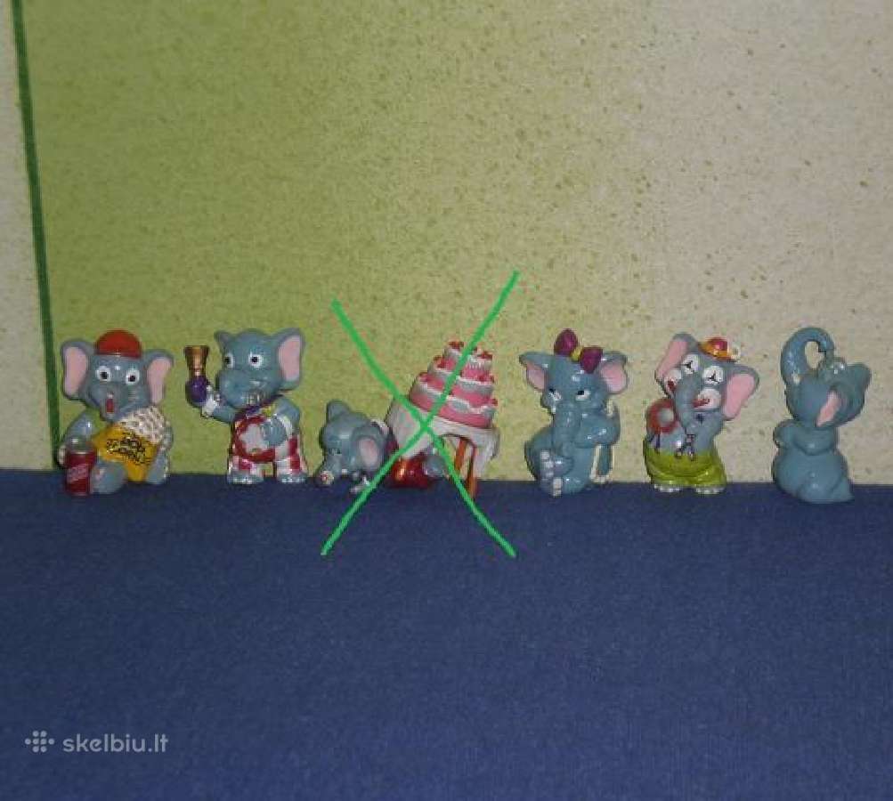 Kinder siurprizo kolekcines figureles drambliukai - nuotraukos Nr. 2